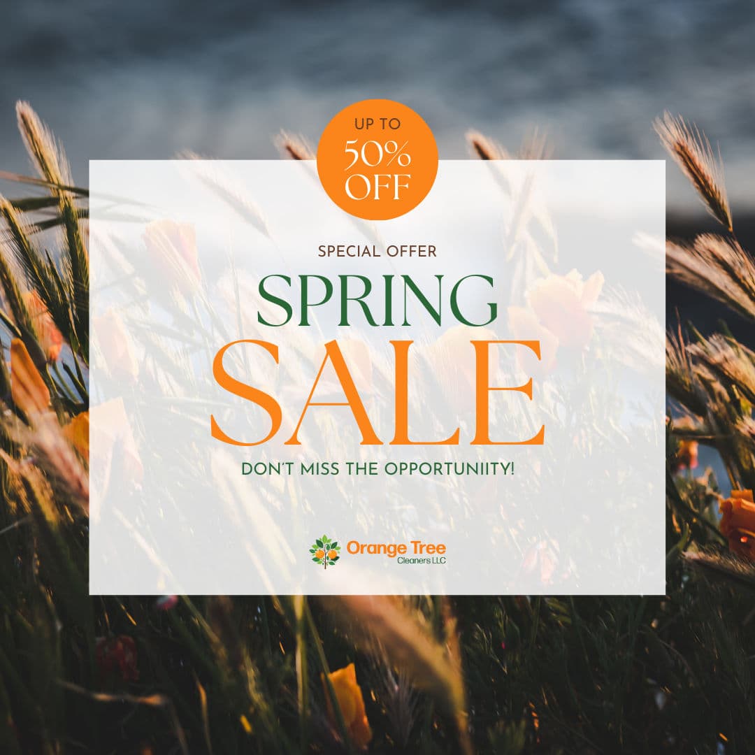 Project Spring into Clean with Orange Tree Cleaners!  image